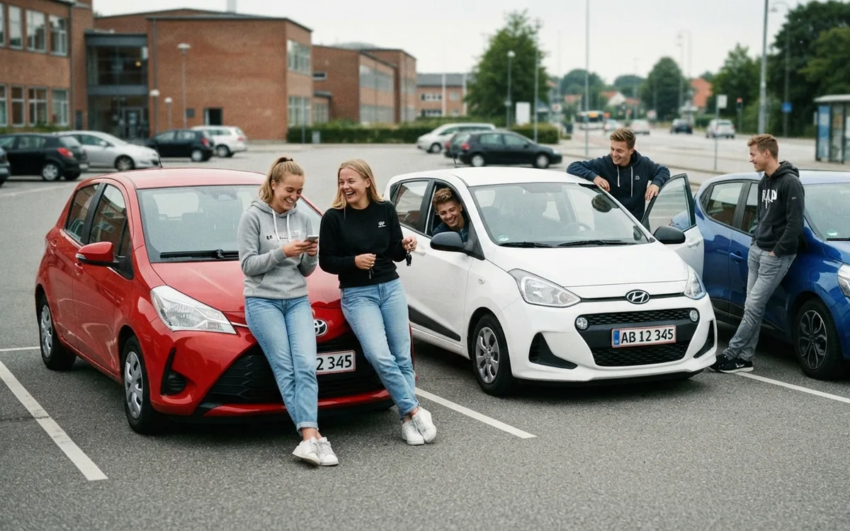 De 10 billigste biler for unge under 25 i 2026